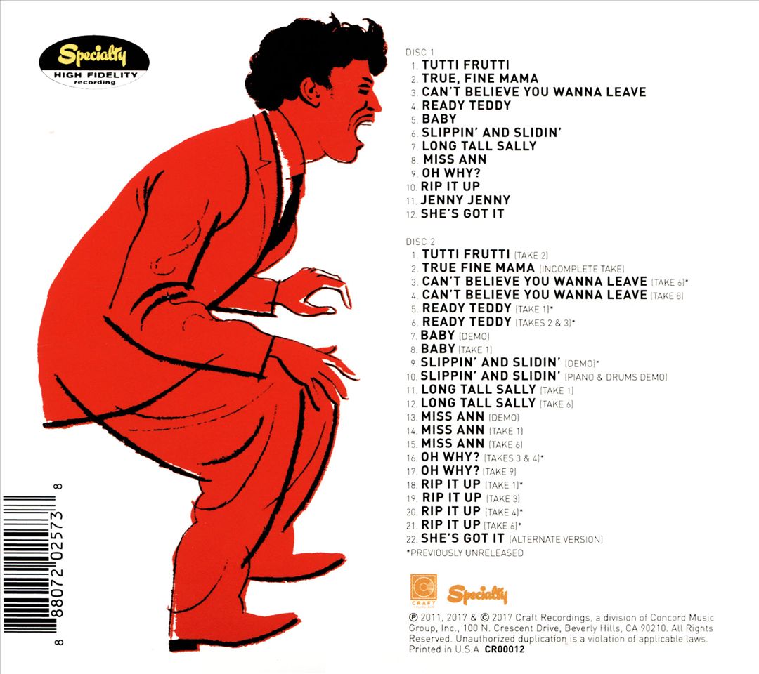 Here's Little Richard cover art