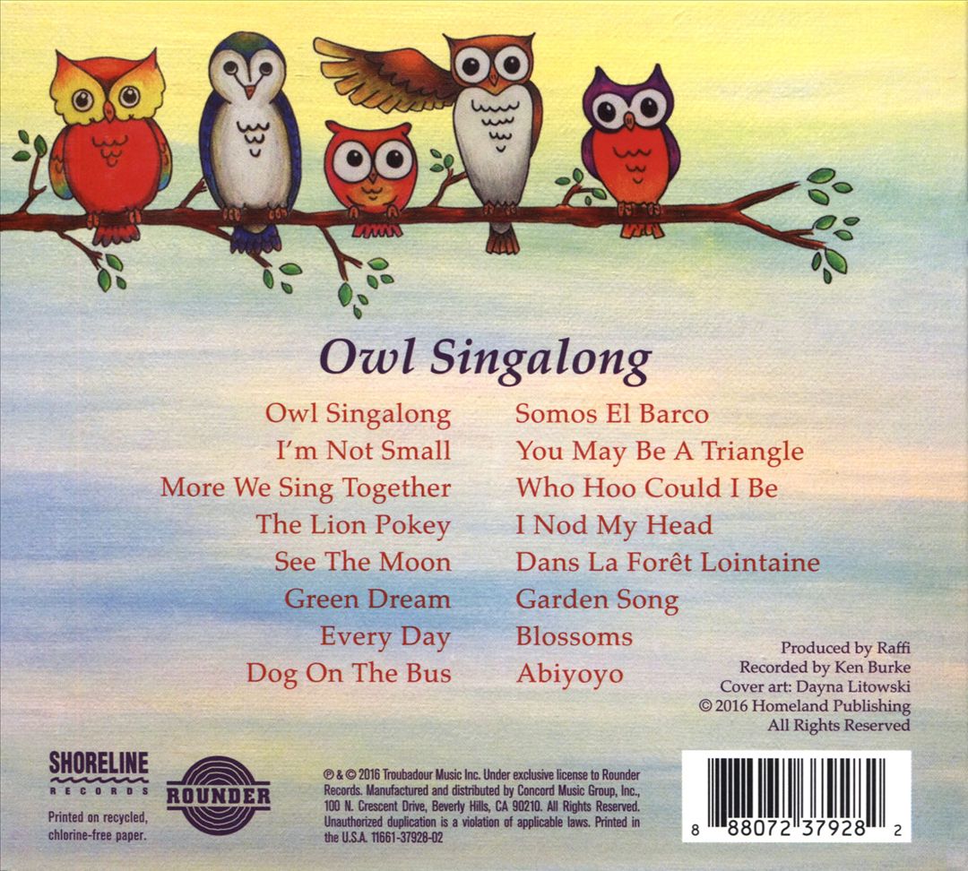 Owl Singalong cover art