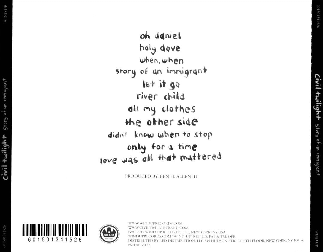 Story of an Immigrant cover art