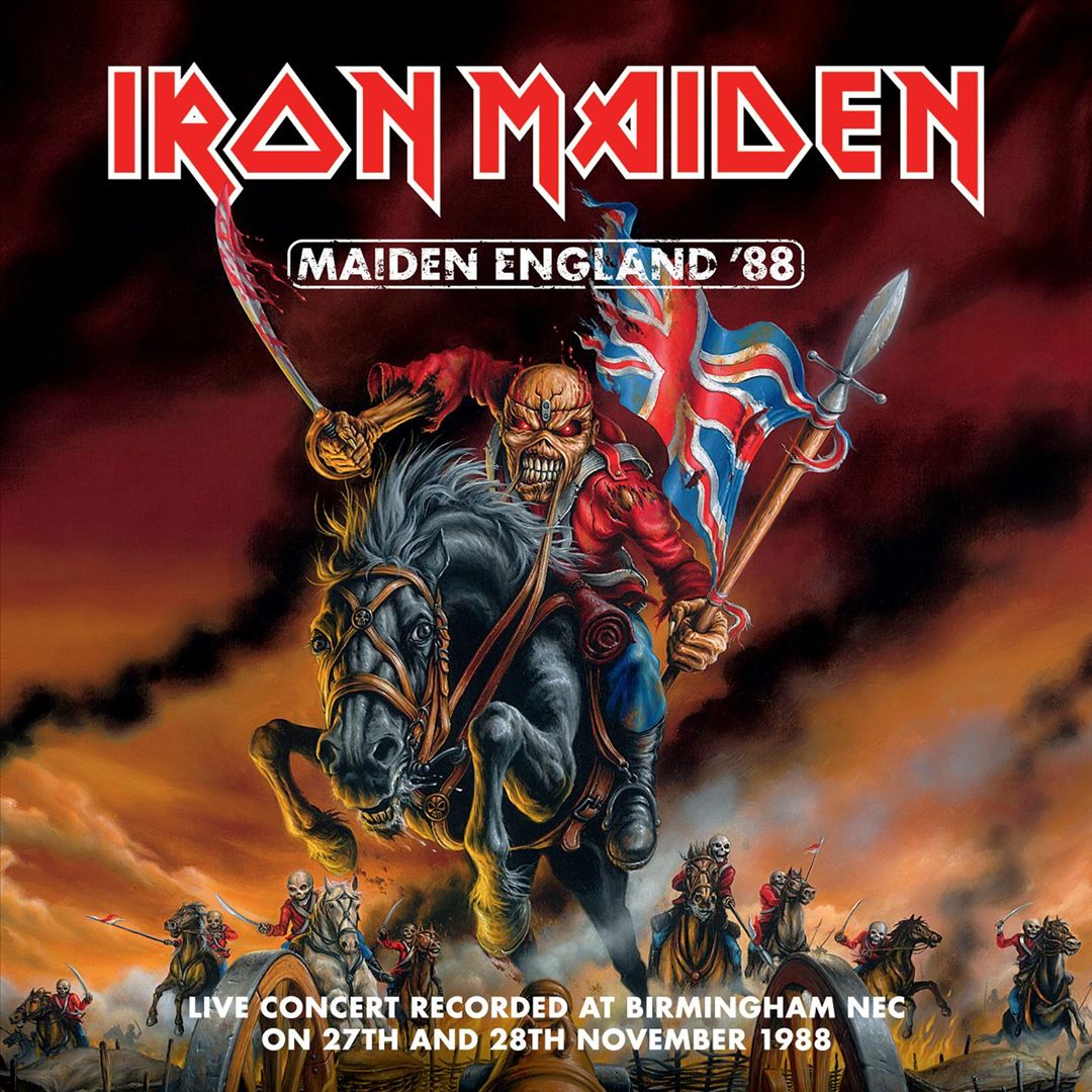 Maiden England '88 cover art