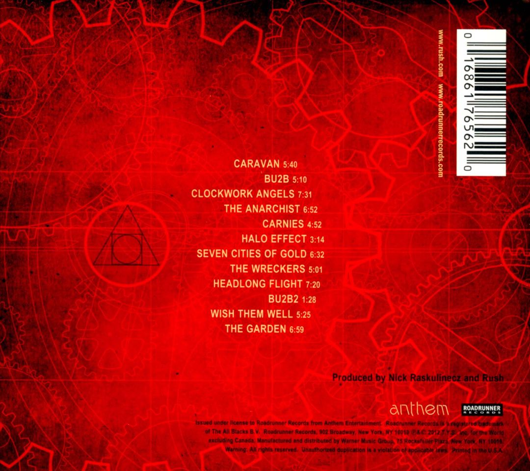 Clockwork Angels cover art