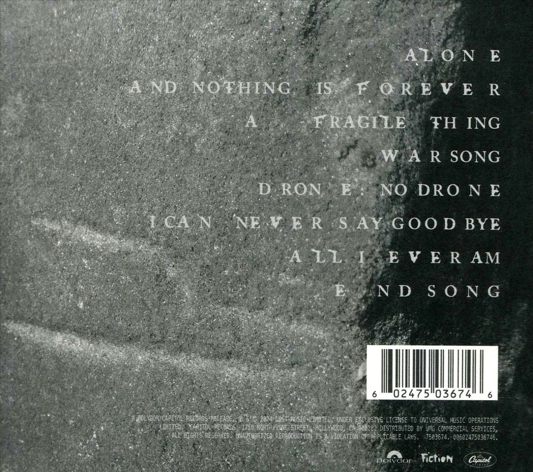 Songs Of A Lost World cover art