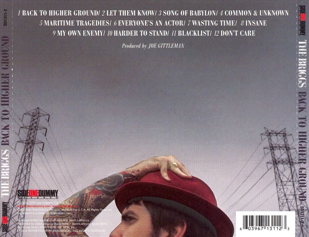 Back to Higher Ground cover art