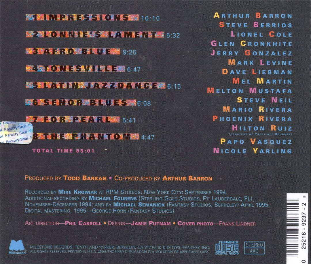 Impressions cover art
