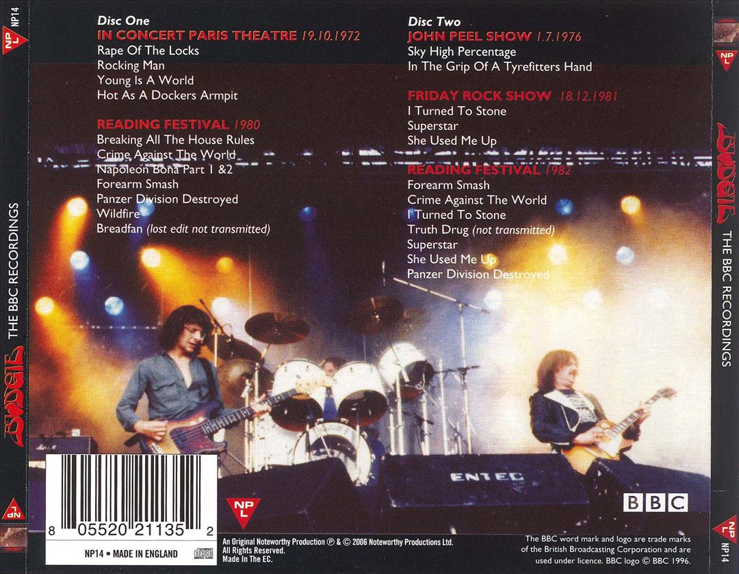 BBC Recordings cover art
