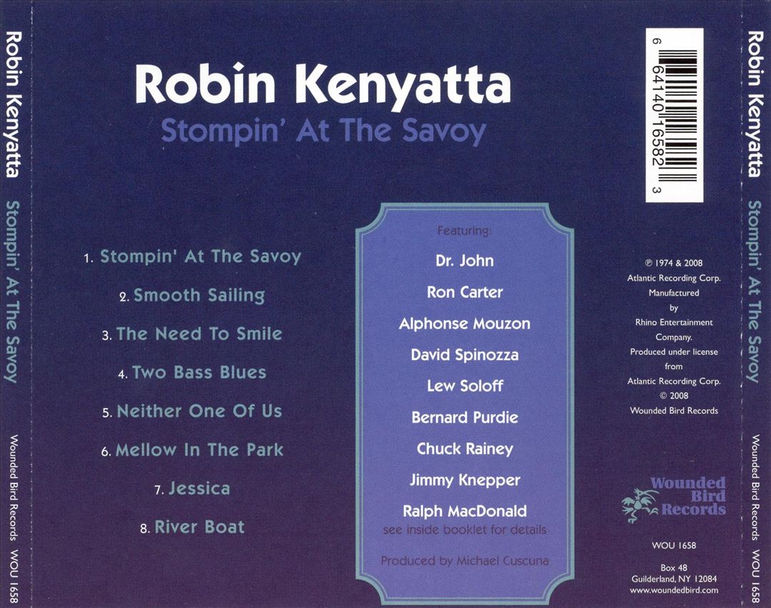 Stompin' at the Savoy cover art