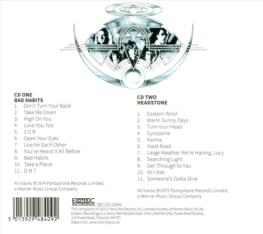 Bad Habits/Headstone cover art