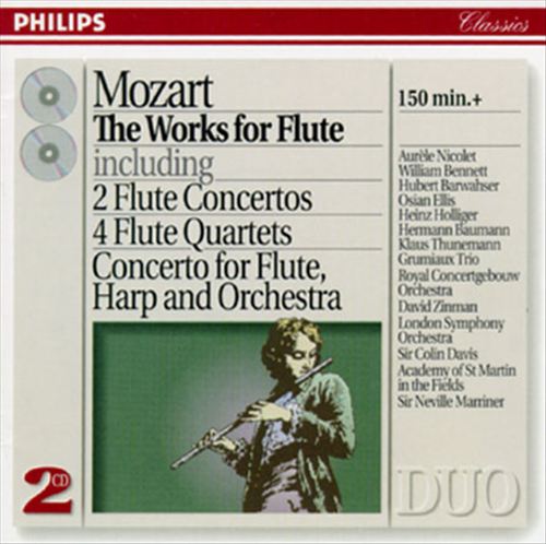 Mozart: The Works for Flute cover art