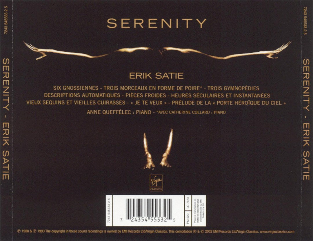 Serenity: Satie cover art