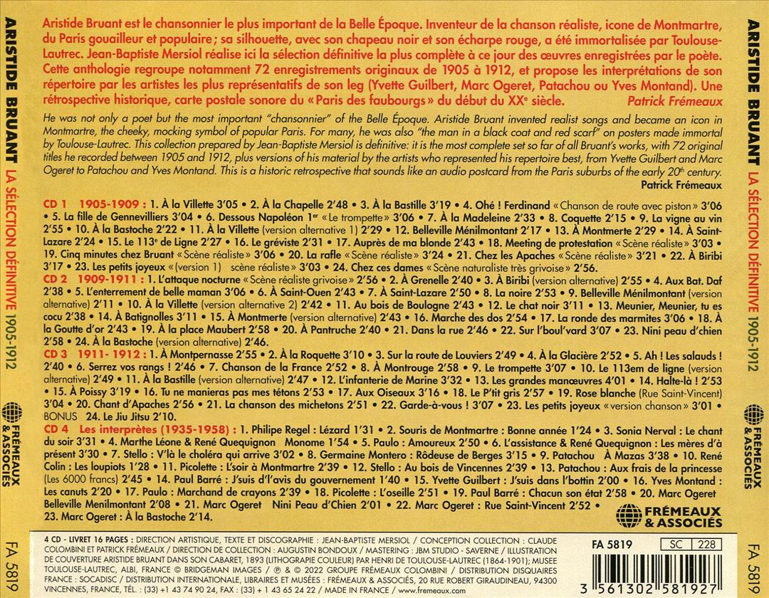 La Sélection Définitive 1905-1912 cover art