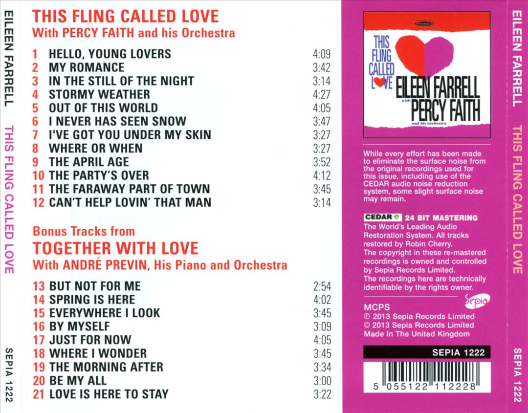 This Fling Called Love cover art