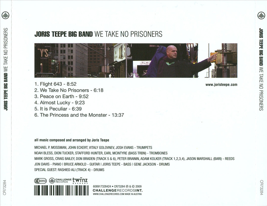 We Take No Prisoners cover art