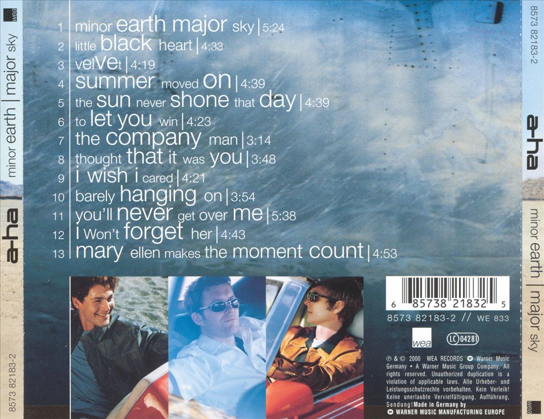 Minor Earth Major Sky cover art