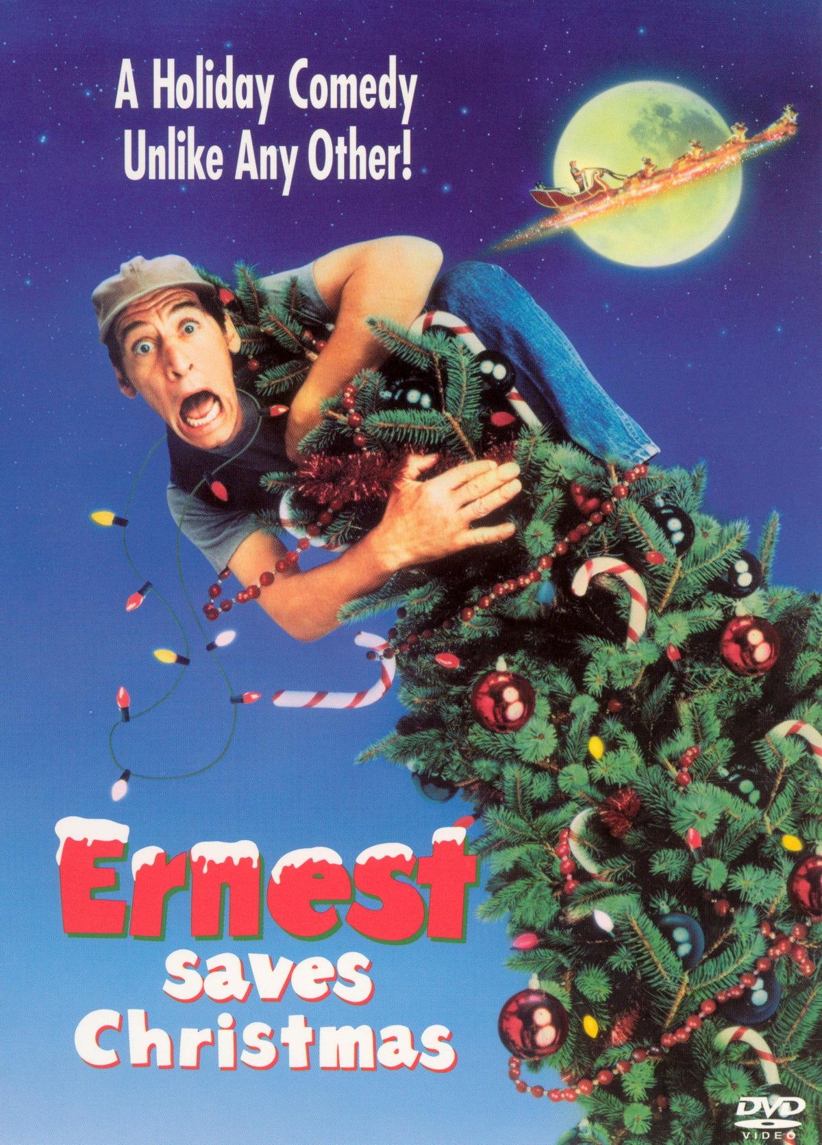 Ernest Saves Christmas cover art