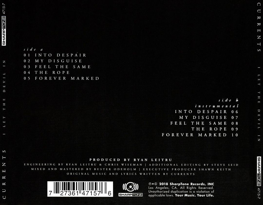 I Let the Devil In cover art