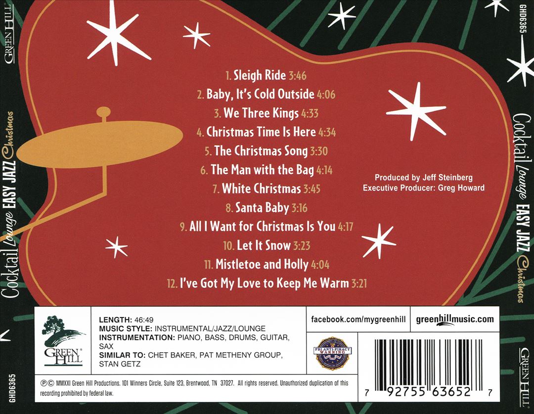 Cocktail Lounge: Easy Jazz Christmas cover art