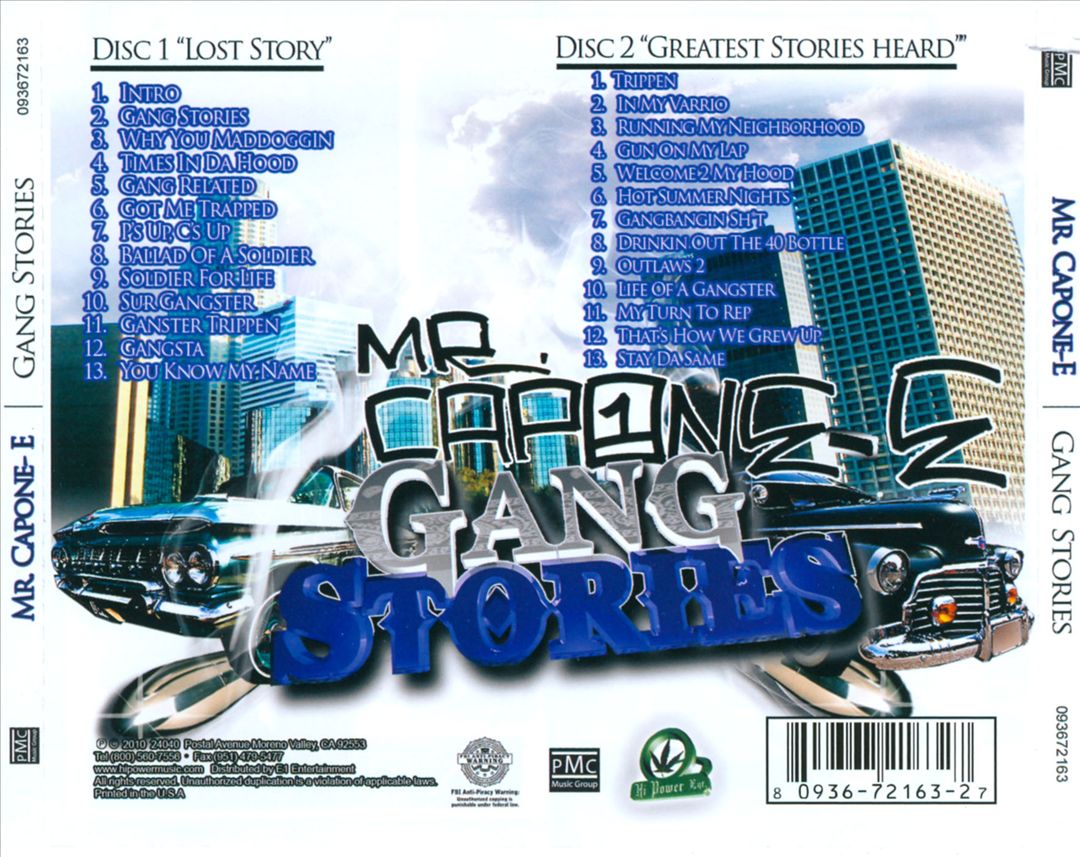 Gang Stories cover art