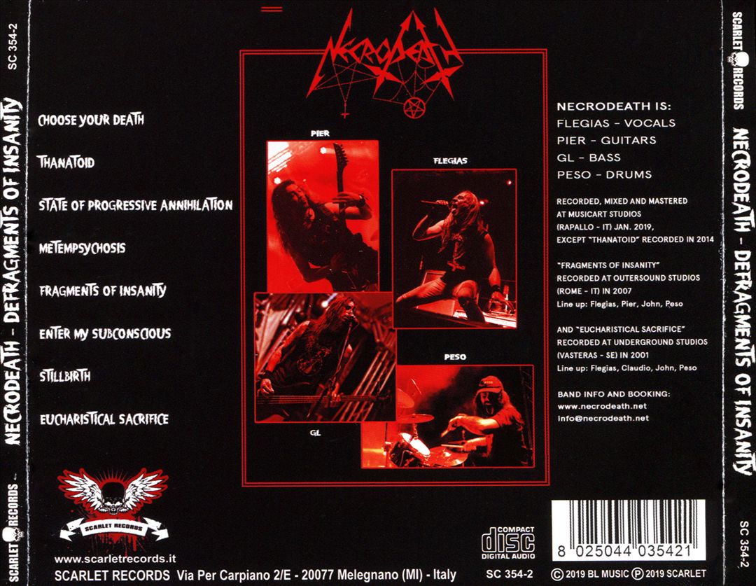 Defragments of Insanity cover art