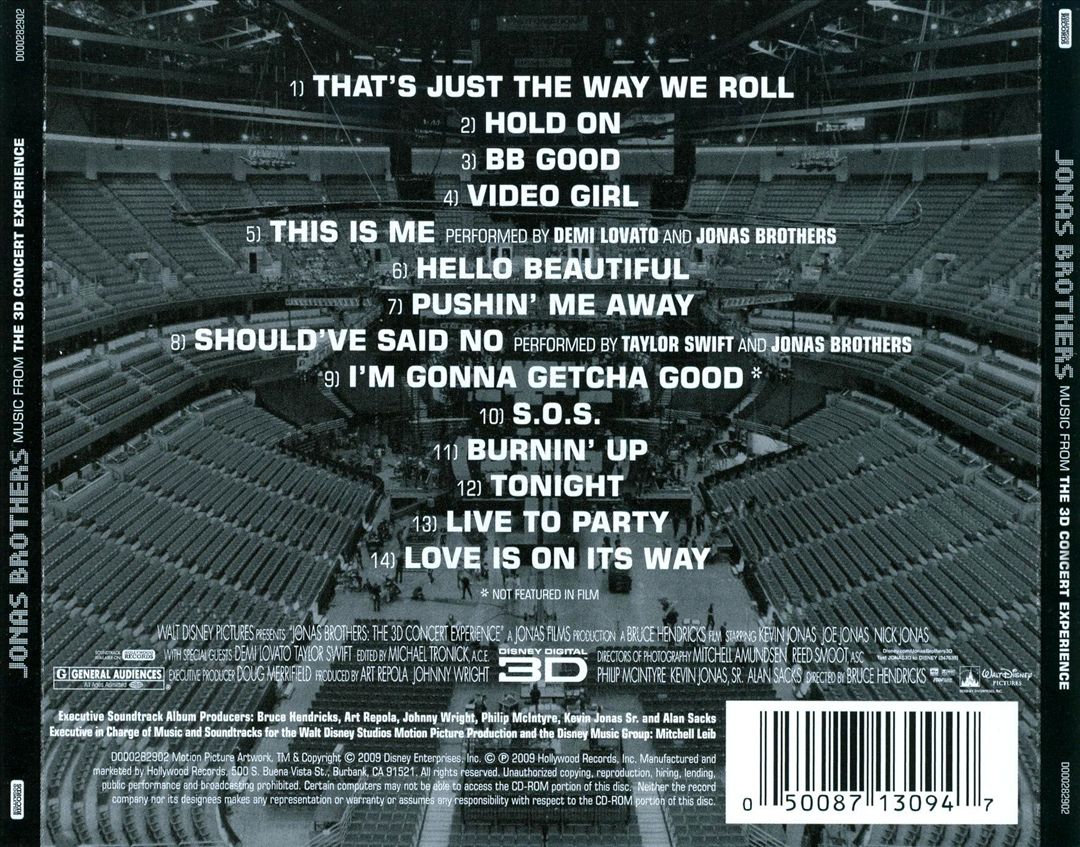 Music from the 3D Concert Experience cover art