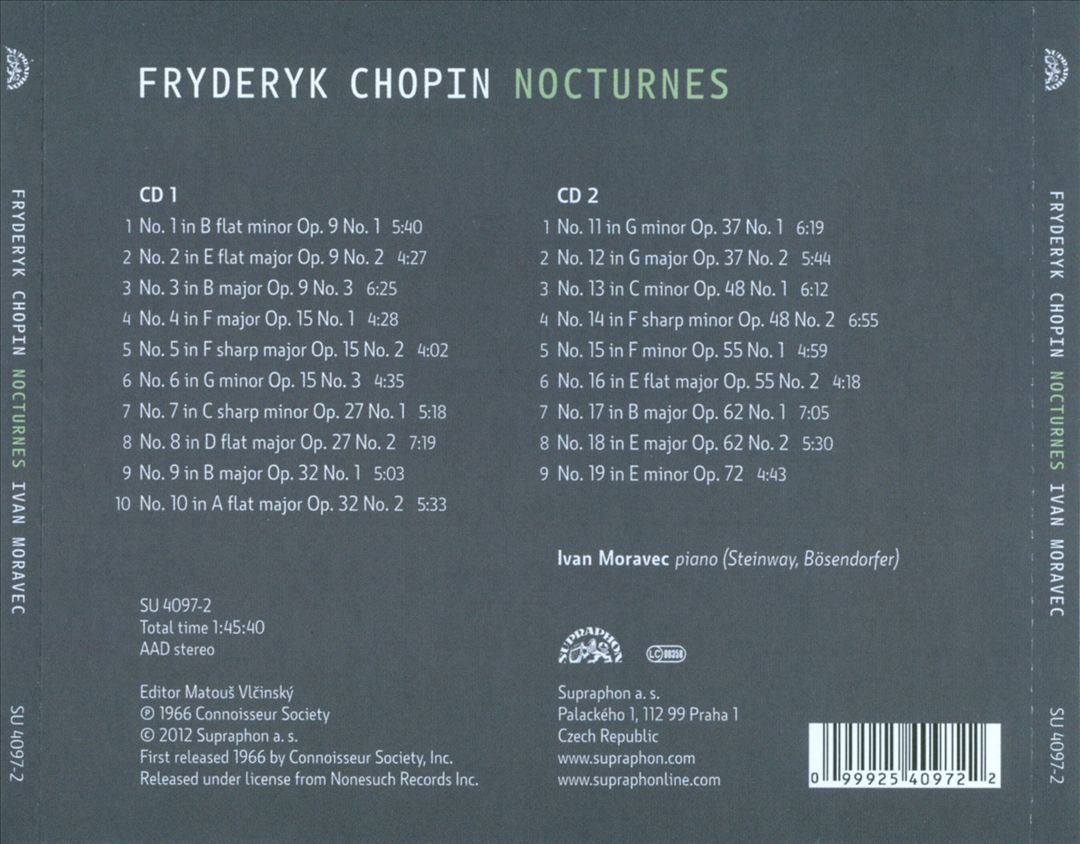 Chopin: Nocturnes cover art