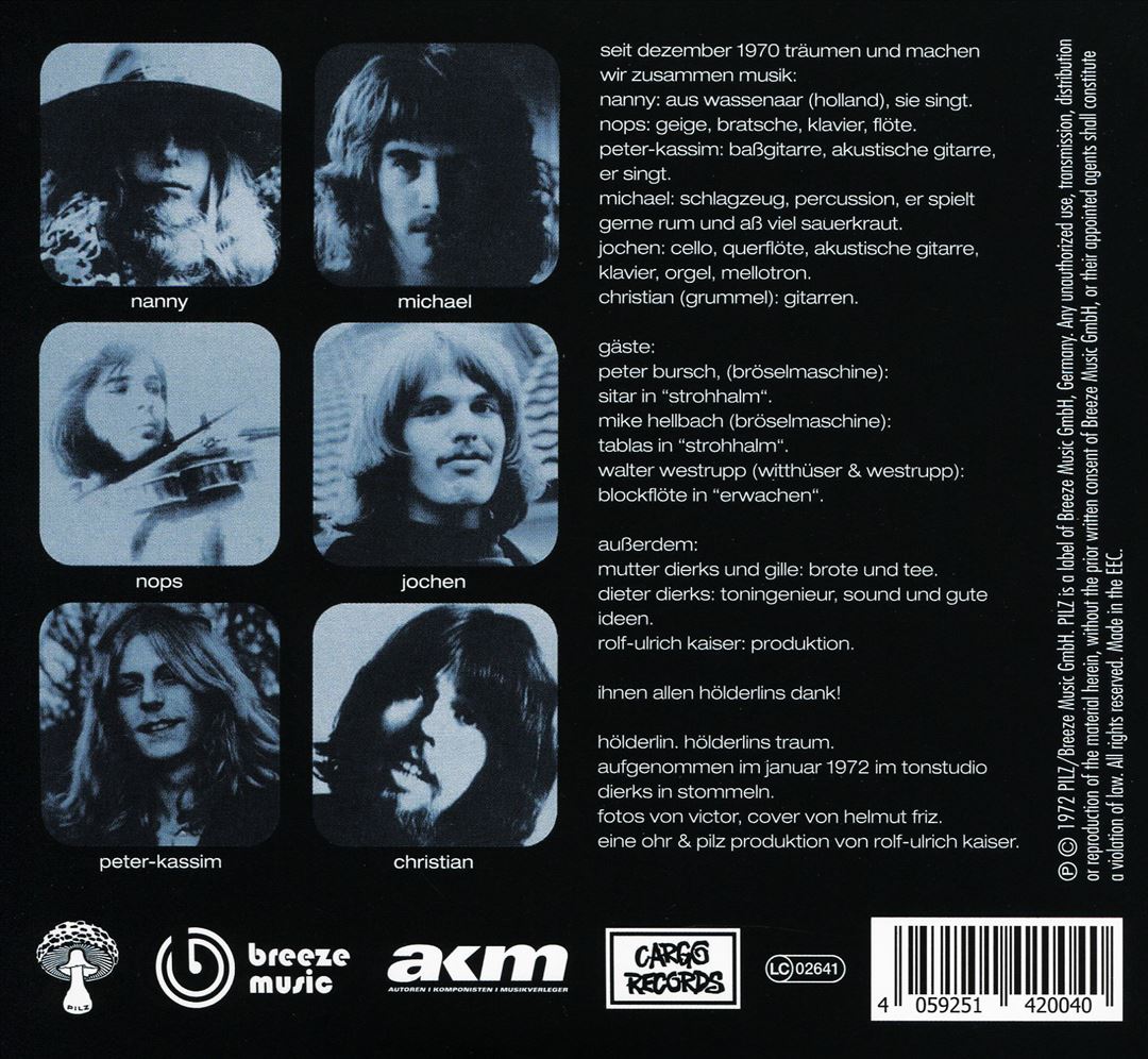 Hölderlins Traum cover art