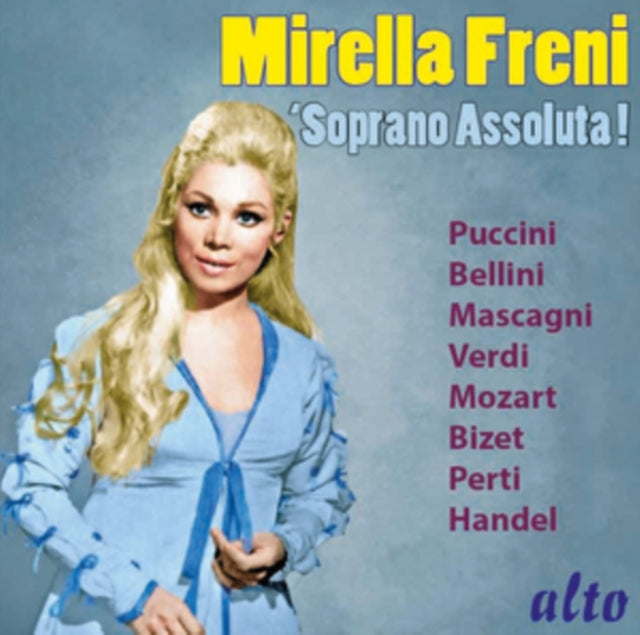 GREAT SOPRANO ARIAS PUCCINI BELLINI MOZART VERDI-FRENI,MIRELLA cover art