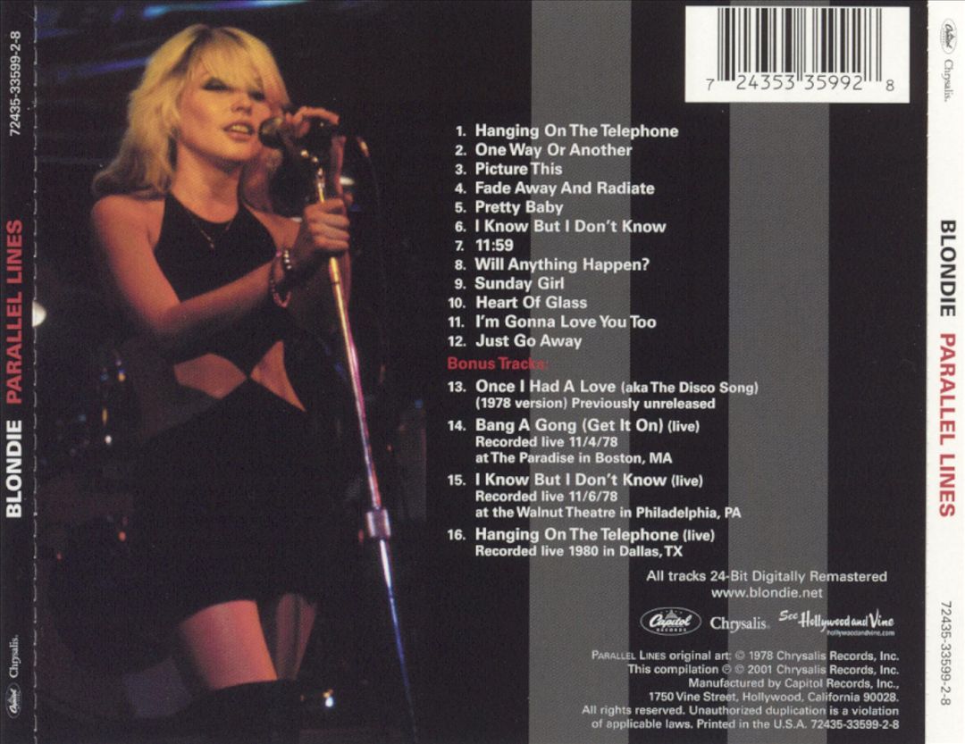 Parallel Lines cover art