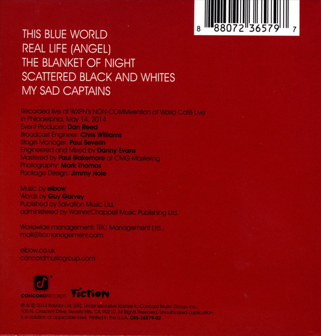 World Café Live EP cover art