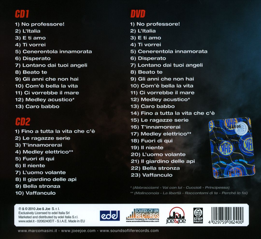Palco Lungo...20 Anni! cover art