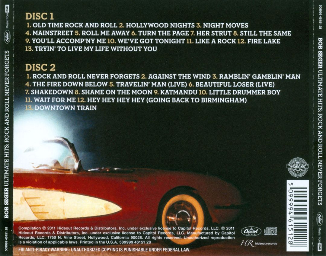 Ultimate Hits: Rock and Roll Never Forgets cover art