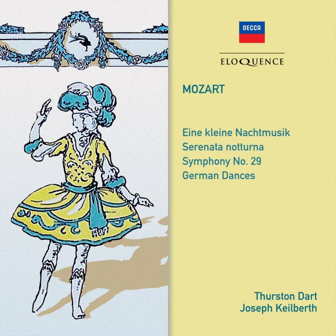 Mozart: Eine kleine Nachtmusik; Serenata notturna; Symphony No. 29; German Dances cover art