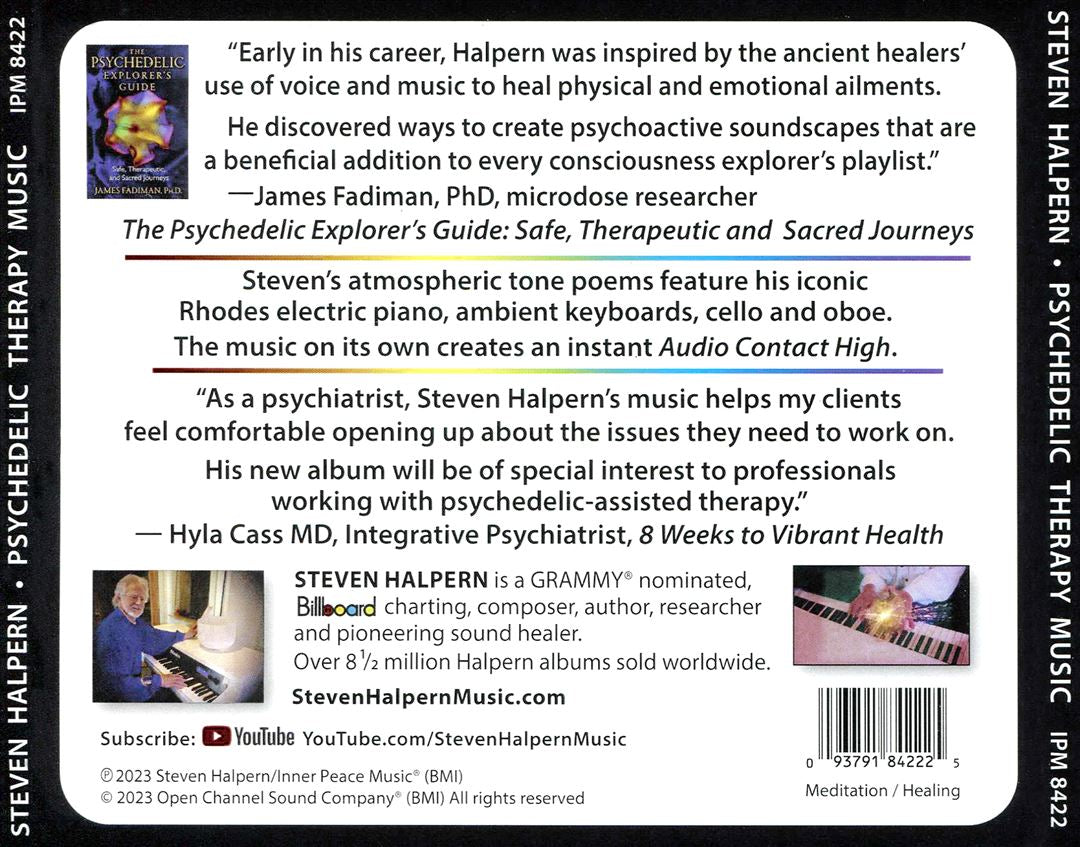 Psychedelic Therapy Music: Insight, Resilience and Inner Peace cover art