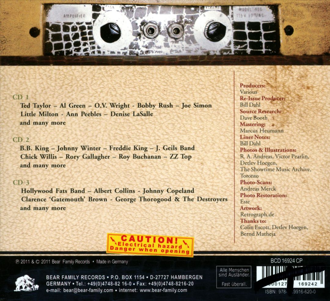 Plug It In! Turn It Up! Electric Blues - The Definitive Collection, Pt. 4: 1970-2005 cover art