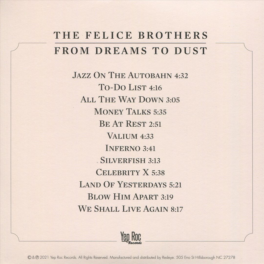 From Dreams to Dust cover art