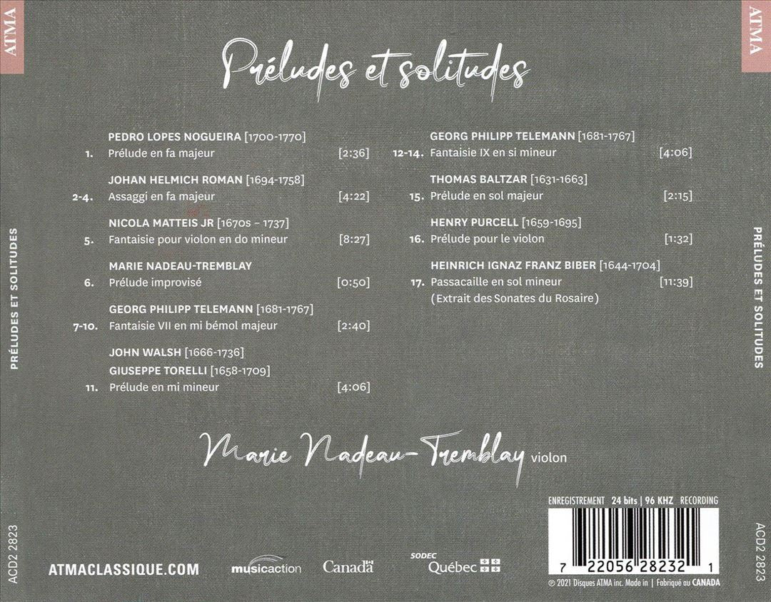 Preludes et Solitudes cover art