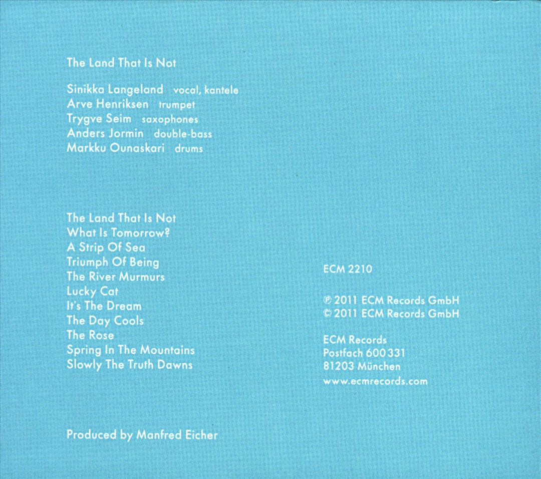 Land That is Not cover art