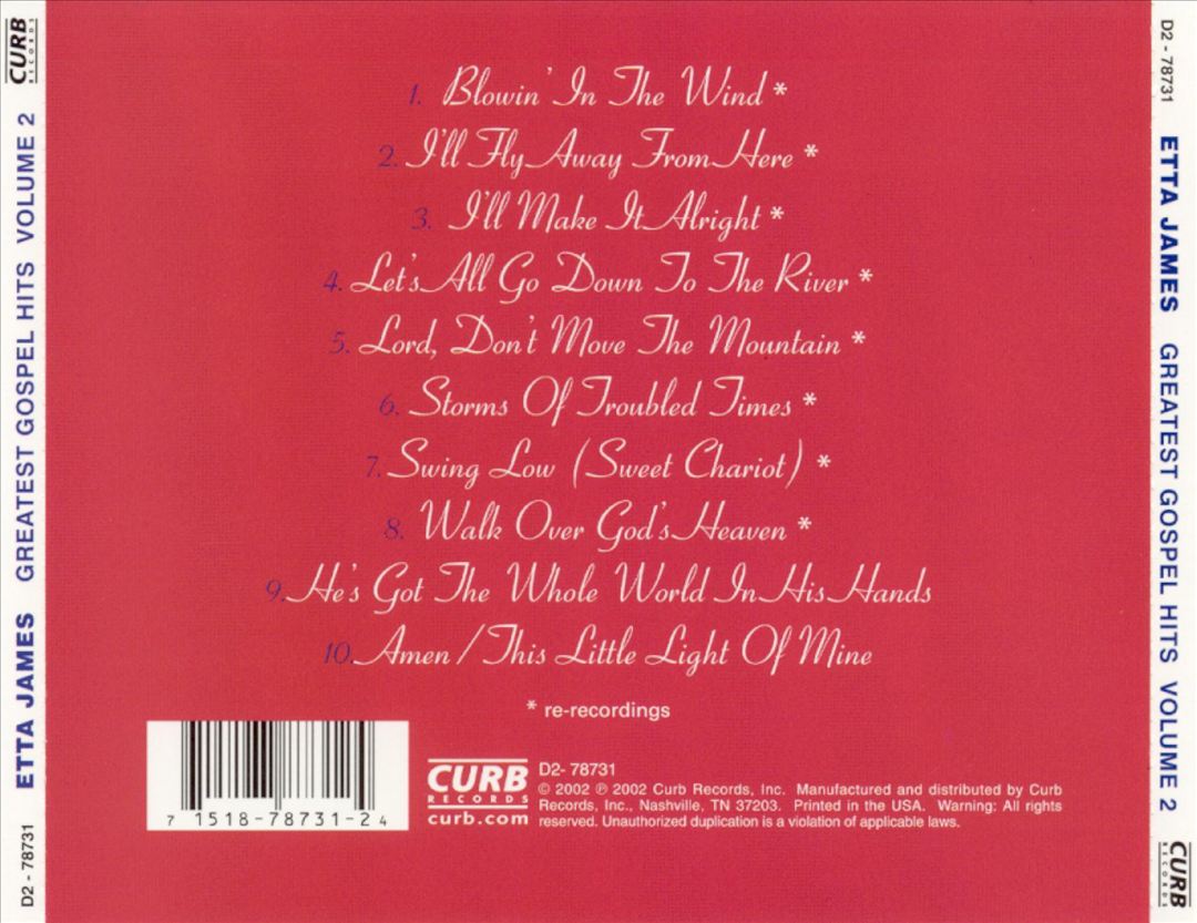Greatest Gospel Hits, Vol. 2 cover art