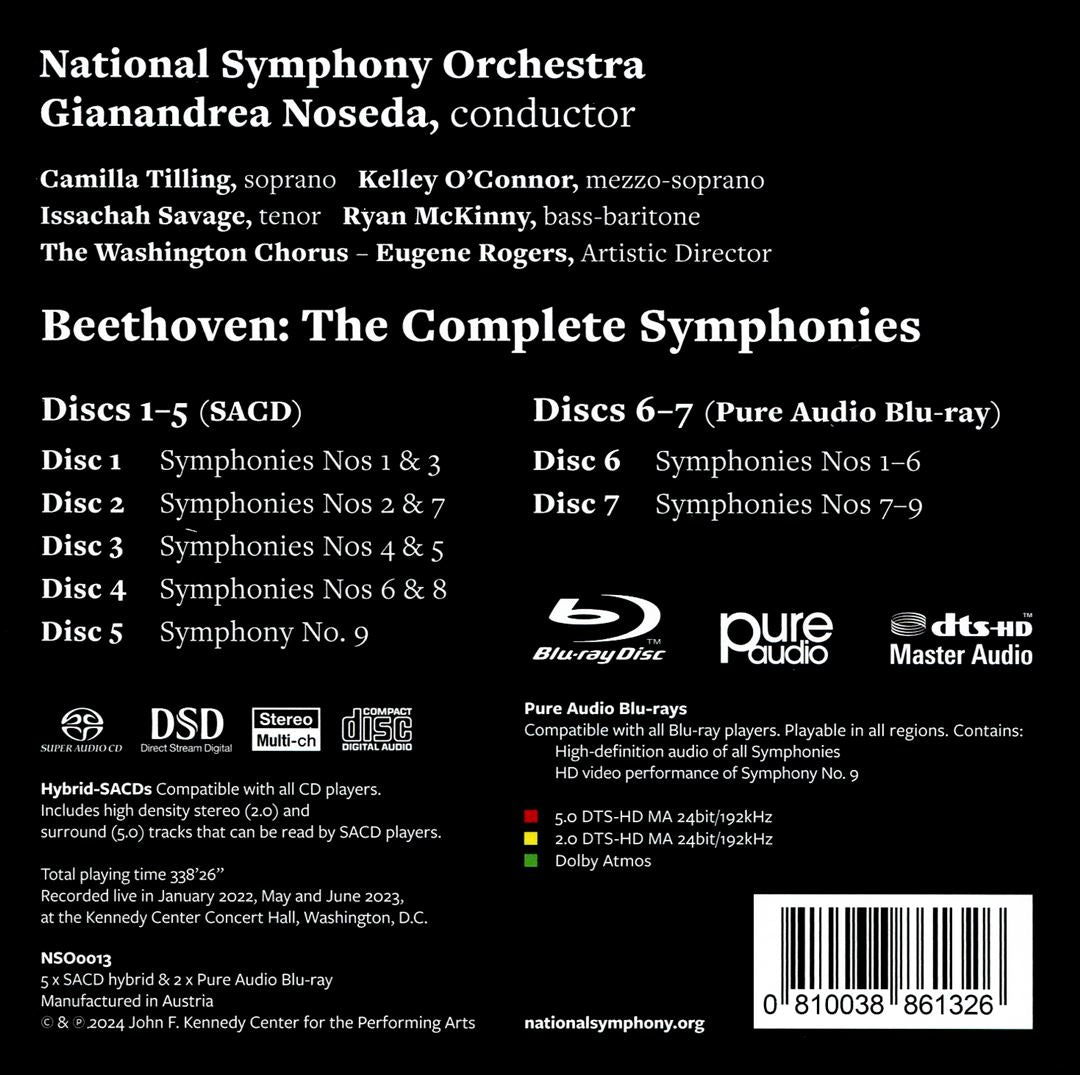 Beethoven: The Complete Symphonies cover art