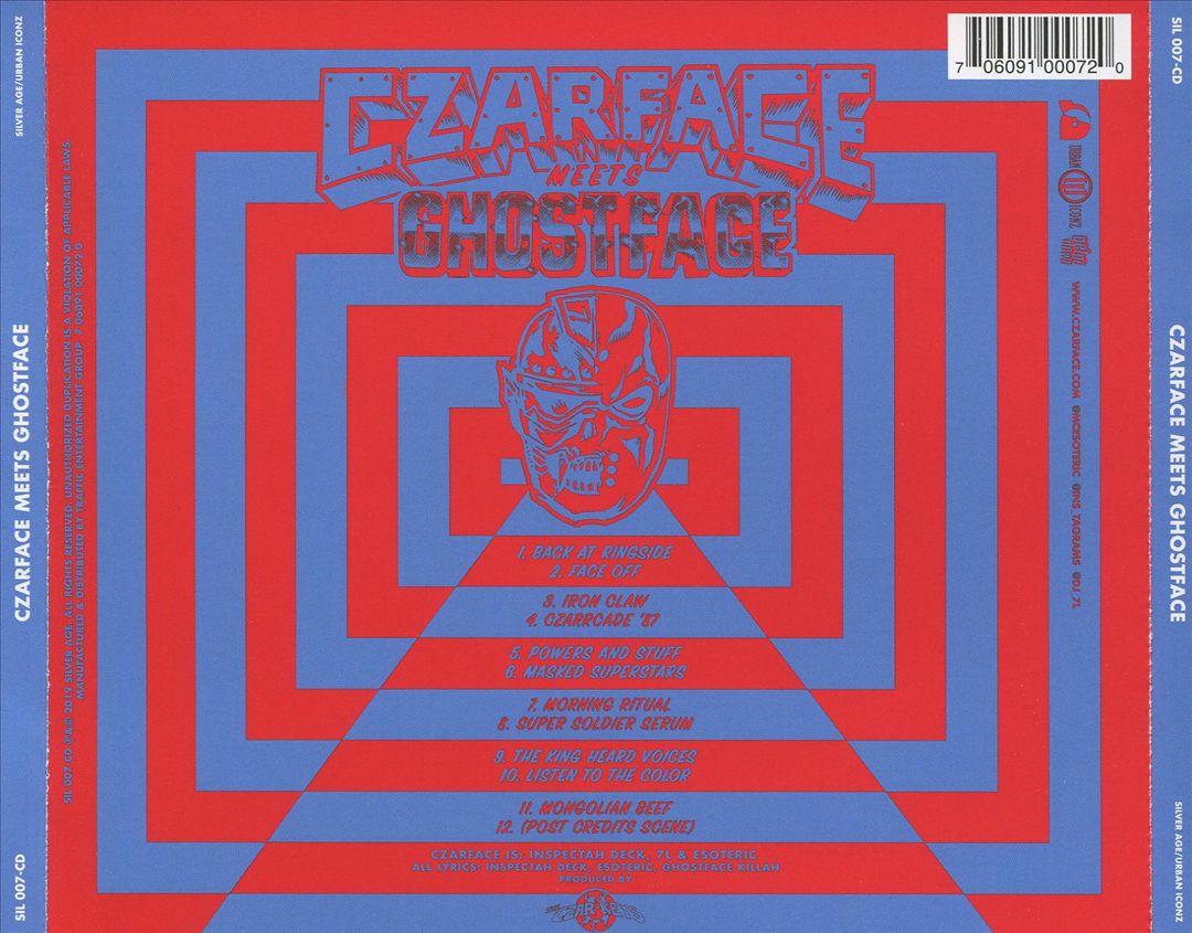 Czarface Meets Ghostface cover art