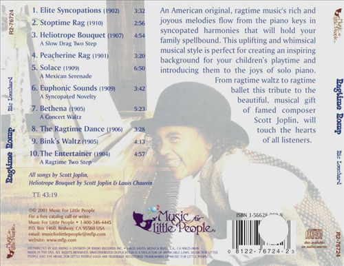 Ragtime Romp: Music of Scott Joplin cover art