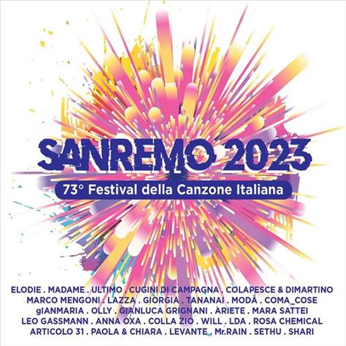Sanremo 2023 cover art