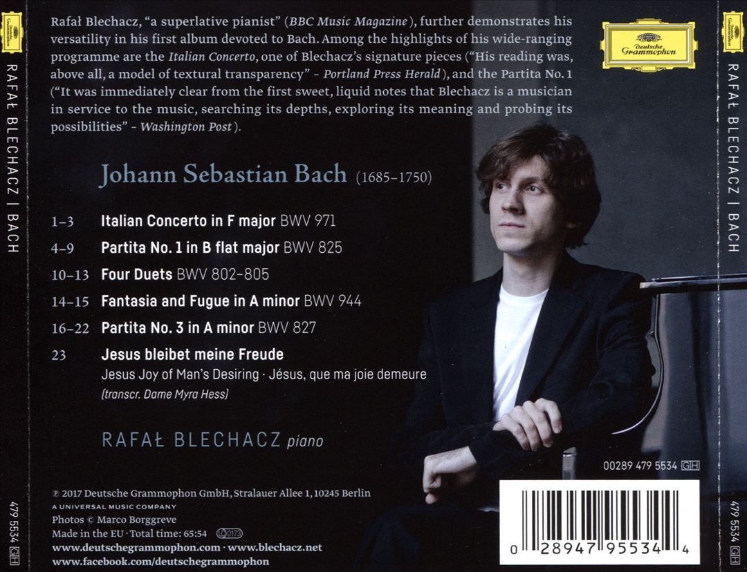 Johann Sebastian Bach cover art