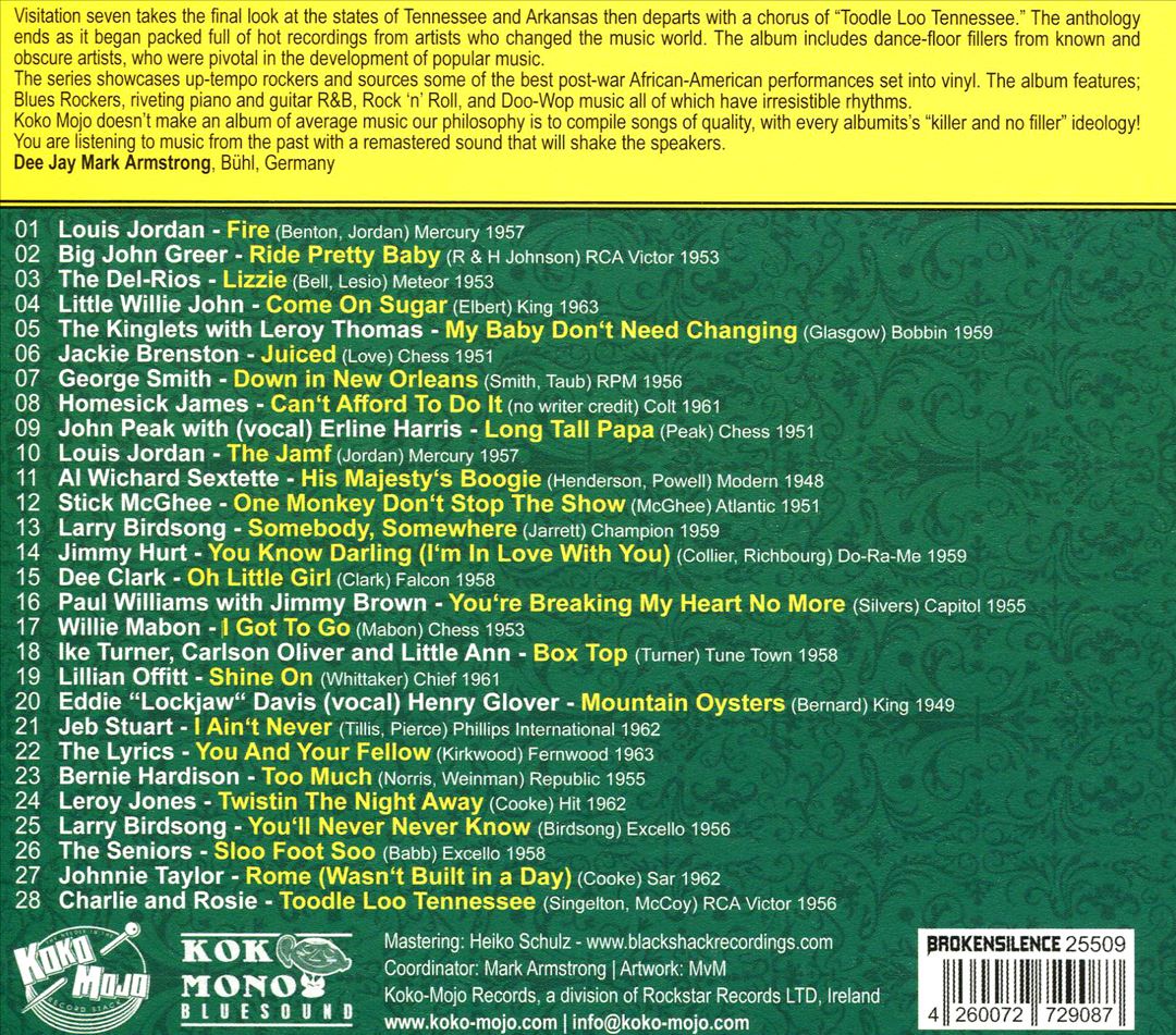 Southern Bred, Vol. 27 Tennessee R&B Rockers: Toodle Loo cover art