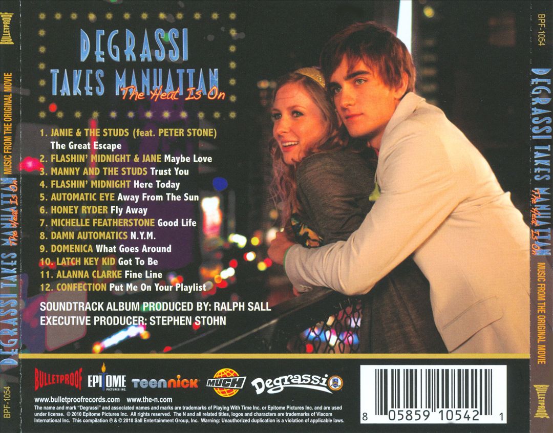 Degrassi Takes Manhattan: The Heat Is On cover art