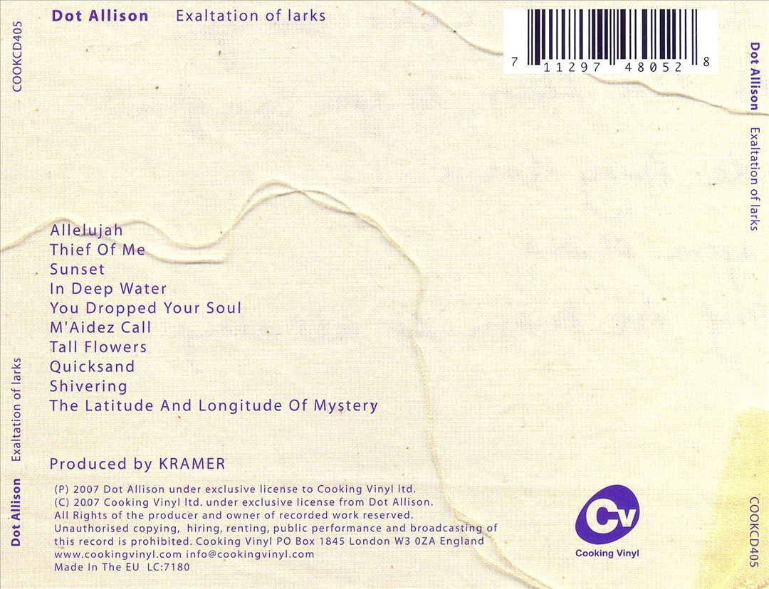 Exaltation of Larks cover art
