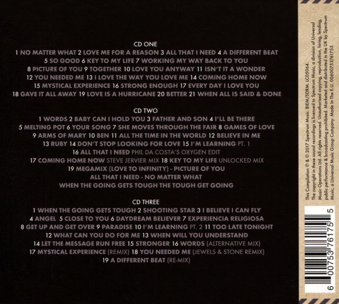 No Matter What: The Essential Boyzone cover art