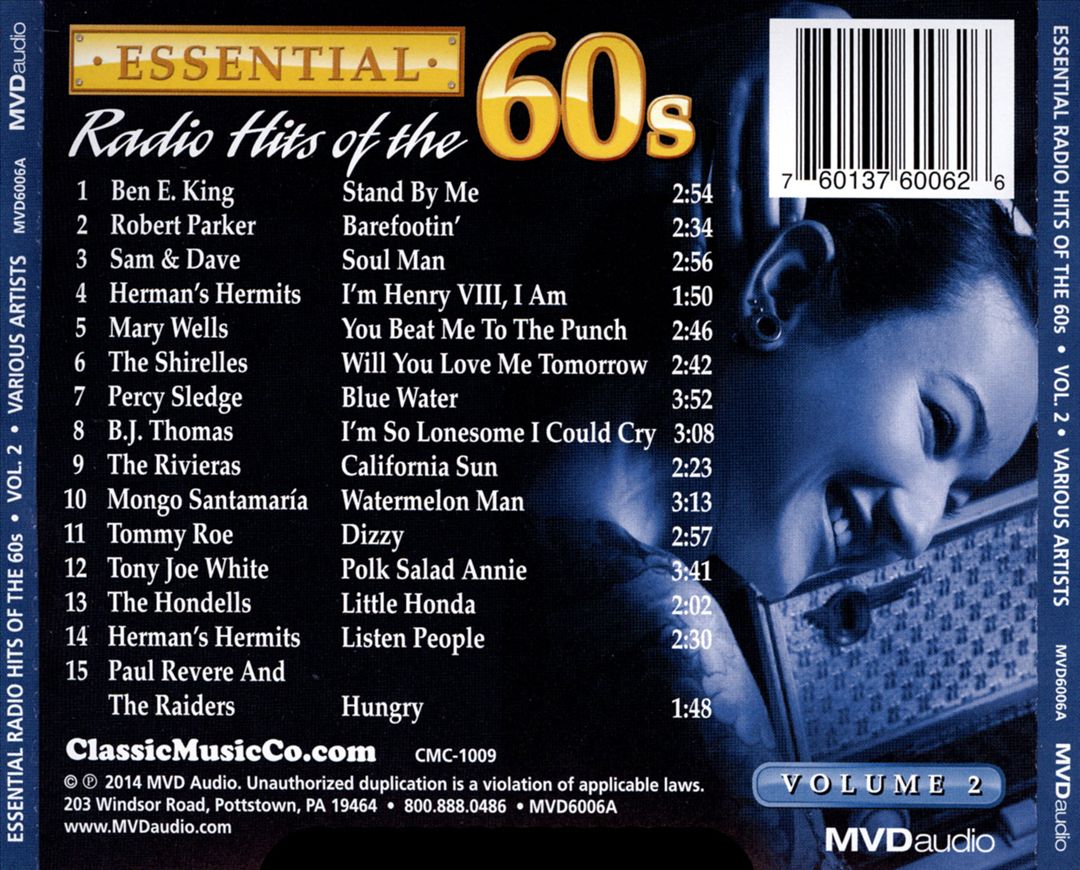 Essential Radio Hits of the 60s, Vol. 2 cover art