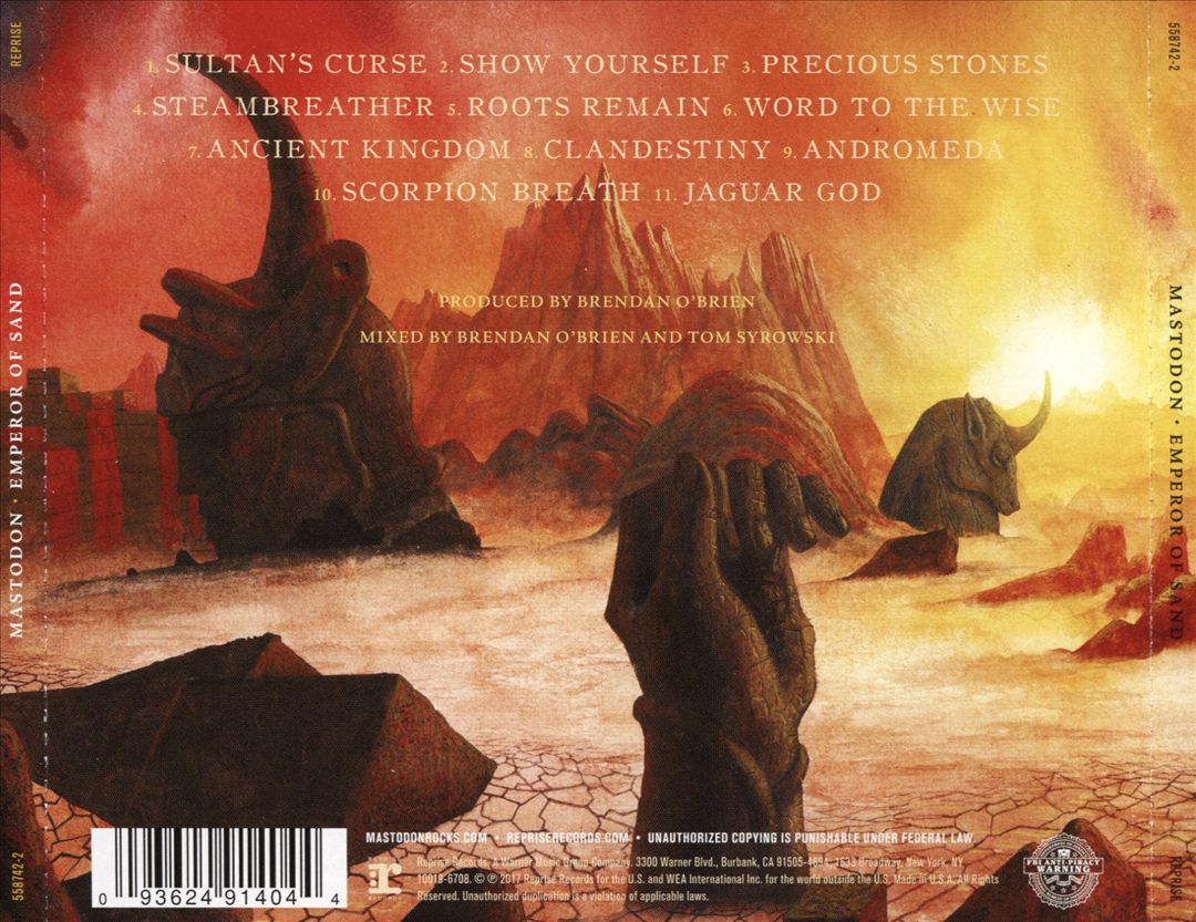 Emperor of Sand cover art