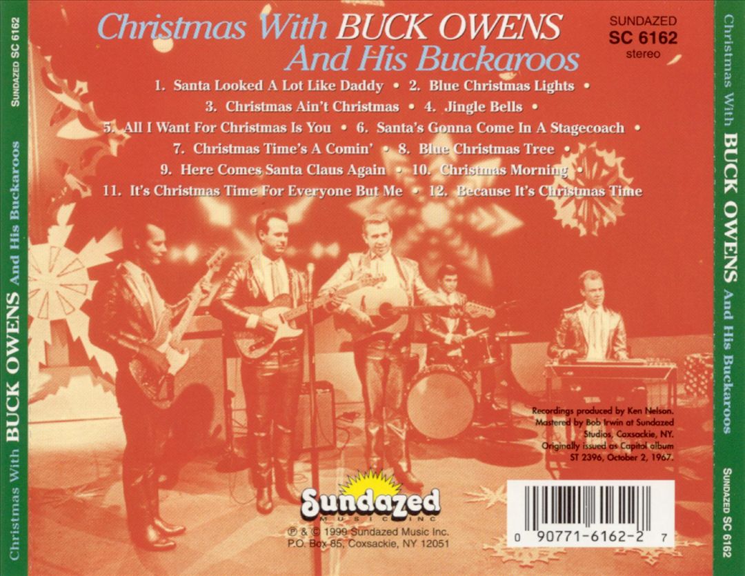 Christmas with Buck Owens and His Buckaroos cover art