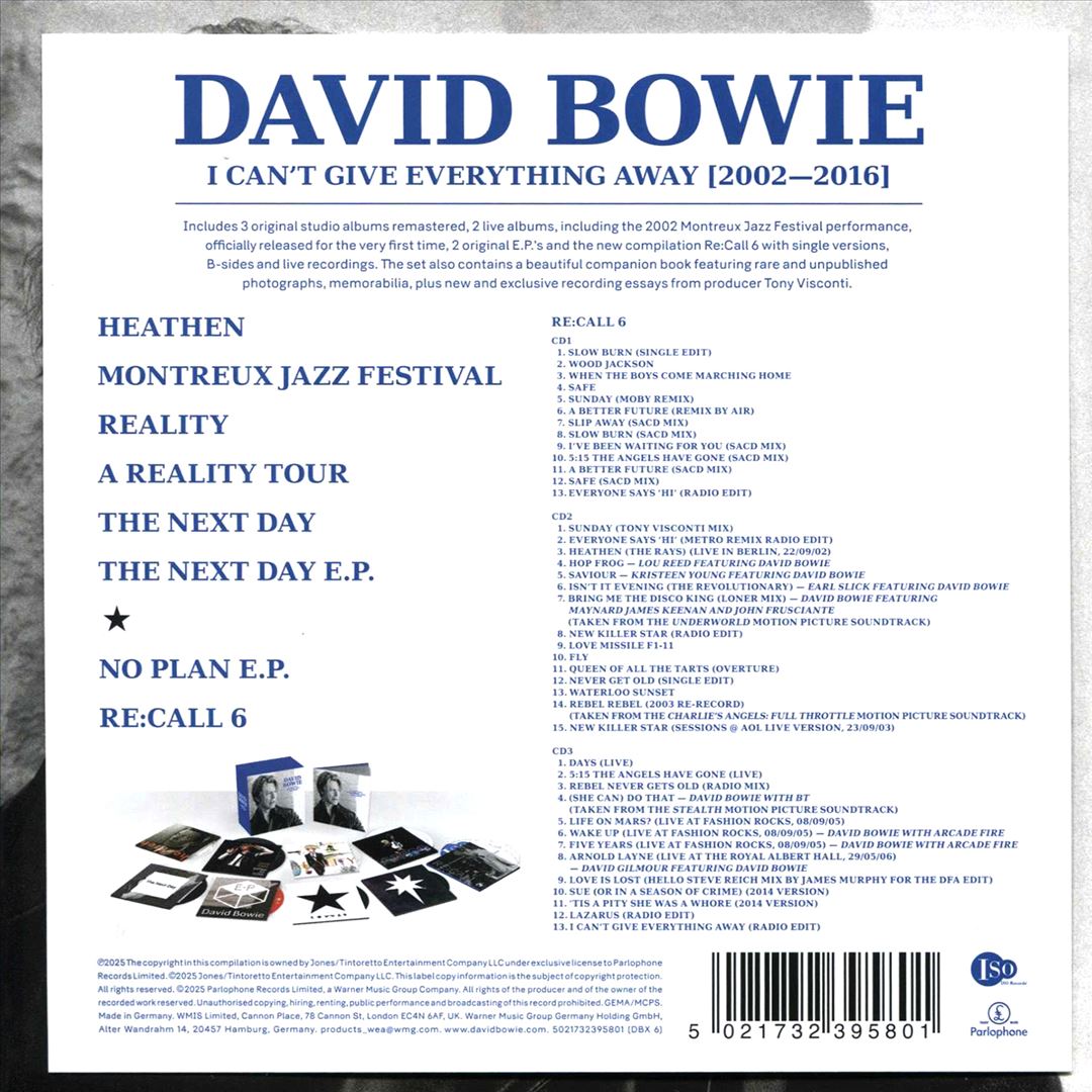 I Can't Give Everything Away cover art